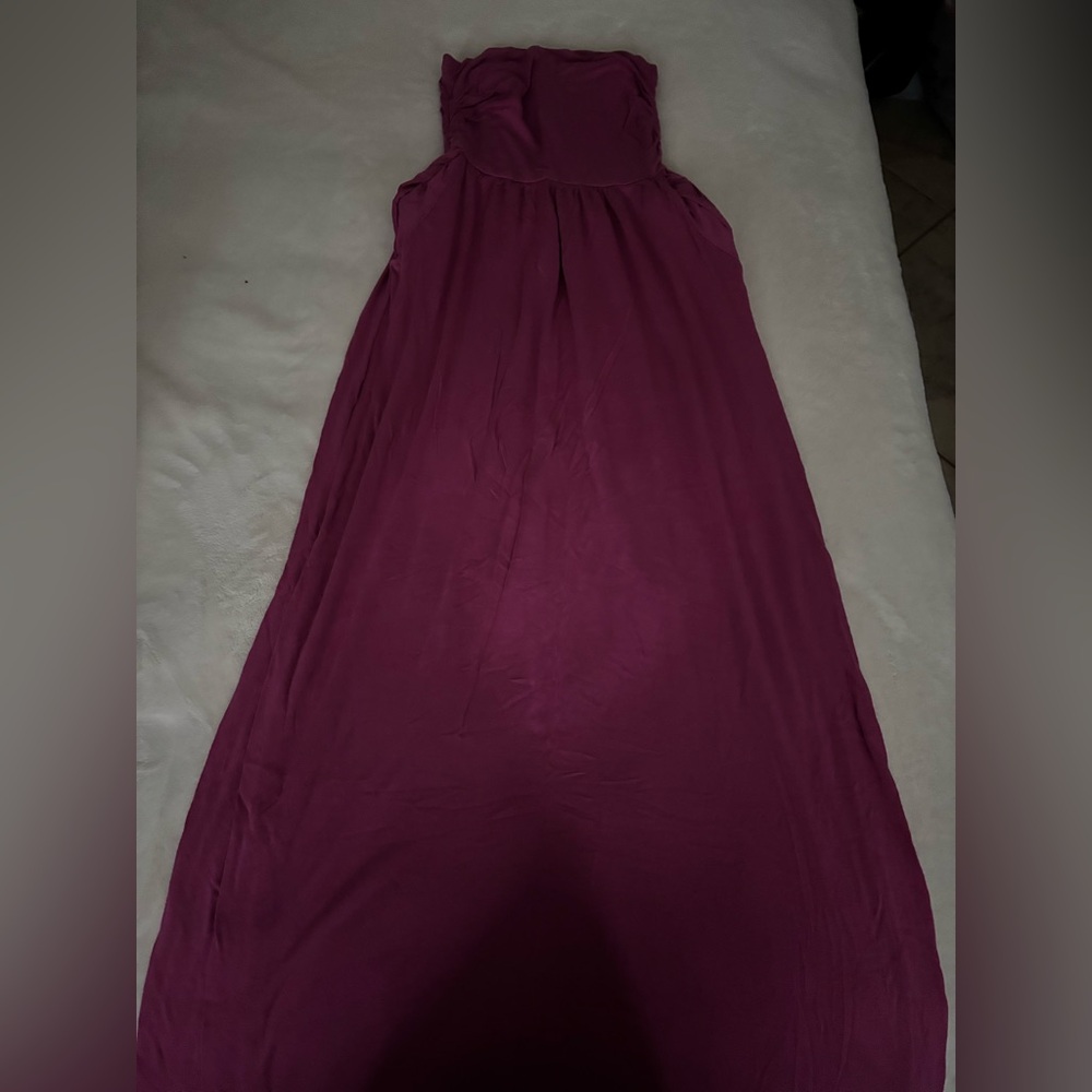 Absolutely Sleeveless Maxi Dress in Rich Purple